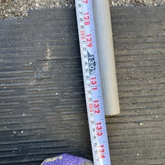 11167😺　ステンレス製　棒　パイプ　物干し竿の画像