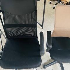 有料自社配送可能　美品　デスクセットの画像