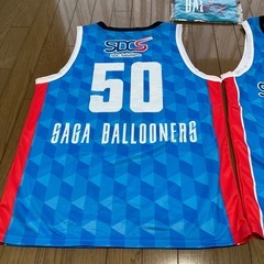 バルナーズ　ユニホーム2着　サッコッシユ１個　未使用品の画像