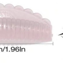 自己粘着式まつげパーマパッド　ソフト　ロッド　マツパ　ピンク　束感　セルフの画像
