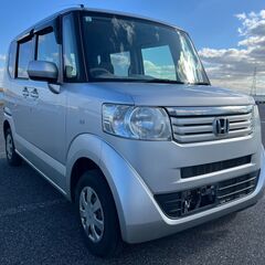 個人分割可❗️　ローン審査無し❗️　Nボックス　4WDGパッケージ　H25　7万km　スライドドア　純正オーディオ　ドラレコ　即納できます🙌の画像