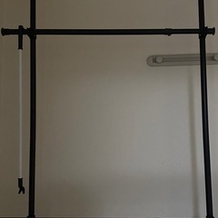 突っ張り　ハンガーラック　の画像