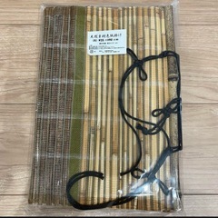 未使用 天然素材 色紙掛け 35×90 掛軸 竹製 和室 壁掛けの画像