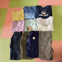 キッズ　男の子　子ども服　秋冬　まとめ　130cmの画像