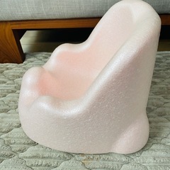 リッチェル ひんやりしないおふろチェア ピンク バスチェアの画像