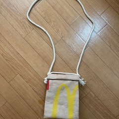 マクドナルド紙袋風バッグの画像