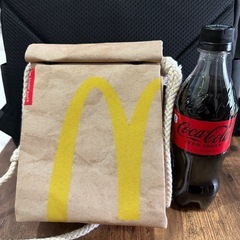 マクドナルド紙袋風バッグの画像
