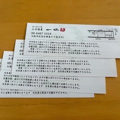 大阪 天然温泉 上方温泉 一休 優待割引券4枚セットの画像