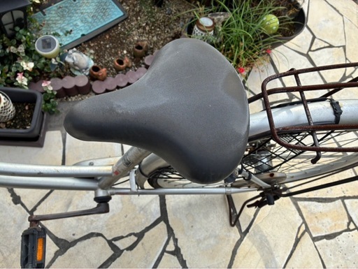 自転車ママチャリ26インチ (Maple) 雀宮のクロスバイクの中古あげます