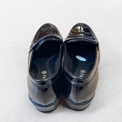 PANSY パンジー ローファー 22cm EEE エナメル 黒 シューズの画像
