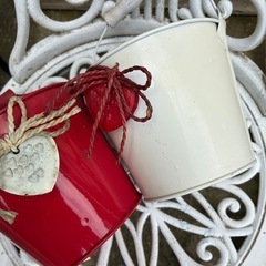 鉢カバー　小物入れ　バケツ　の画像