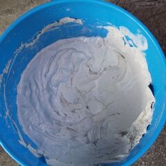 内装用タイルボンドです。の画像