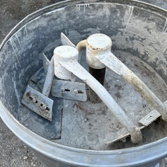 中古モルタルミキサーの画像