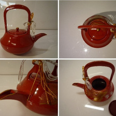 ☆▲お屠蘇セット　酒器　お屠蘇　 盃　三つ盃　和食器　共箱　fの画像