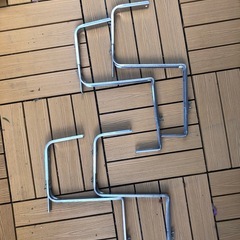 プランターハンガー　手すり　調節可能　プランター押さえ　2セット　の画像