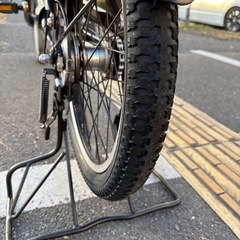 中古20インチPanasonic電動アシスト自転車　12Ah 大阪の画像