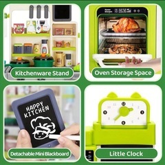 子供用おままごとキッチンの画像