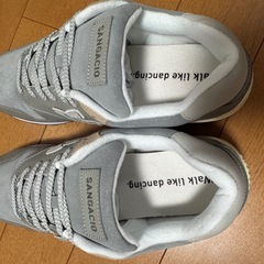 【未使用】10周年記念限定モデル　SANGACIO サンガッチョ スニーカー グレー 28cm GRAY の画像