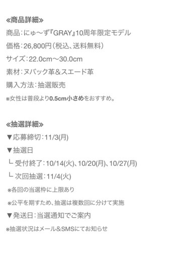 【未使用】10周年記念限定モデル　SANGACIO サンガッチョ スニーカー グレー 28cm GRAY 