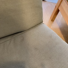無印良品　リクライニングソファ一人掛け
の画像