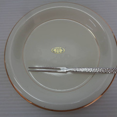 ☆▲食器　お皿　フォーク　デザート皿　ケーキ皿　セット　箱付き　gの画像