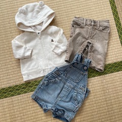 【50〜70】タグ付き未使用 女の子 ギャップ H&M 出産準備の画像