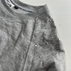 レディース トレーナー　グレー　Mサイズの画像