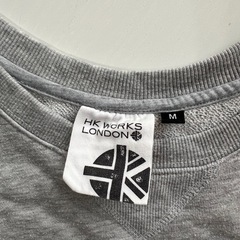 レディース トレーナー　グレー　Mサイズの画像