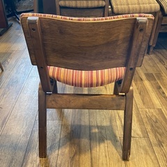 ビンテージ中古　椅子(赤) 1脚の画像