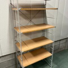 5段 シェルフ 収納棚 飾り棚 幅84cm×奥行40cm×高さ175cm の画像