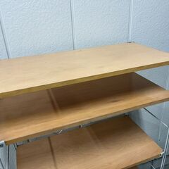 5段 シェルフ 収納棚 飾り棚 幅84cm×奥行40cm×高さ175cm の画像