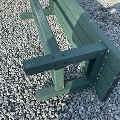 ガーデンアルミベンチ　幅120cmの画像