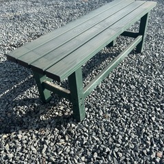 ガーデンアルミベンチ　幅120cmの画像
