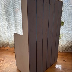 手作りおままごとキッチンの画像