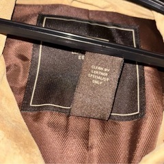 COACH レザーコートの画像