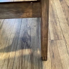 アンティーク中古　椅子(茶色)1脚　※2脚ありますの画像