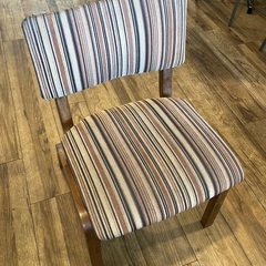 アンティーク中古　椅子(茶色)1脚　※2脚ありますの画像