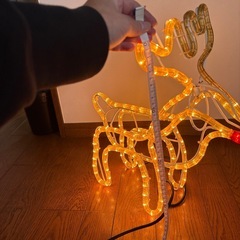 イルミネーション　トナカイの画像