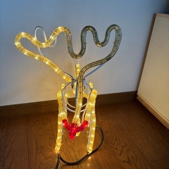 イルミネーション　トナカイの画像