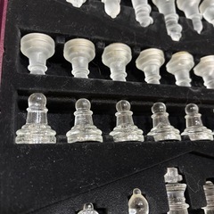 ガラスチェスセットの画像
