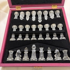 ガラスチェスセットの画像