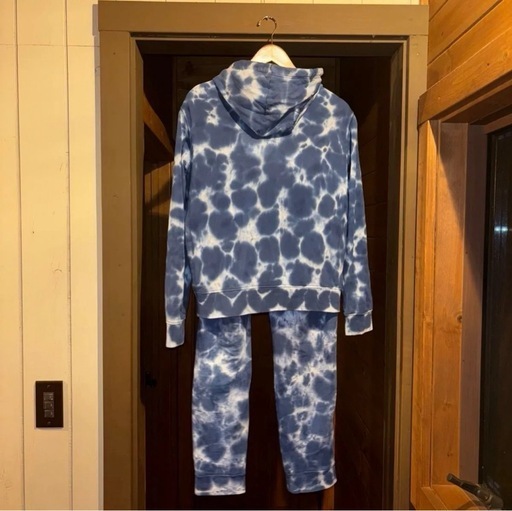 A|X ARMANI EXCHANGE タイダイ柄 セットアップ パーカー スウェット