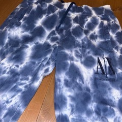 A|X ARMANI EXCHANGE タイダイ柄 セットアップ パーカー スウェットの画像
