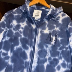 A|X ARMANI EXCHANGE タイダイ柄 セットアップ パーカー スウェットの画像