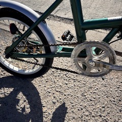 16インチ折りたたみ自転車の画像