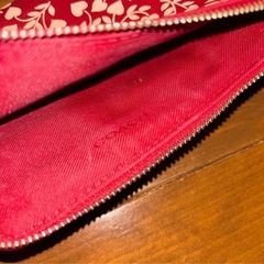 COACH コーチ ハート柄 ポーチ の画像