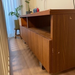 テレビ台　ブラウン　チェスト　サイドボードの画像