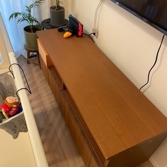 テレビ台　ブラウン　チェスト　サイドボードの画像