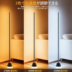 🌟新品未使用🌟 フロアライトの画像