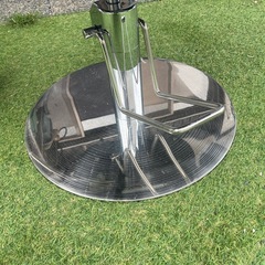 ビューティガレージ　枕付き手動シャンプーチェア　HD-178S 丸盤ベース　サロンチェア　ブラック　美容院　の画像